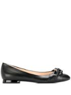 Hogl Pleasant Ballerina Shoes - Black