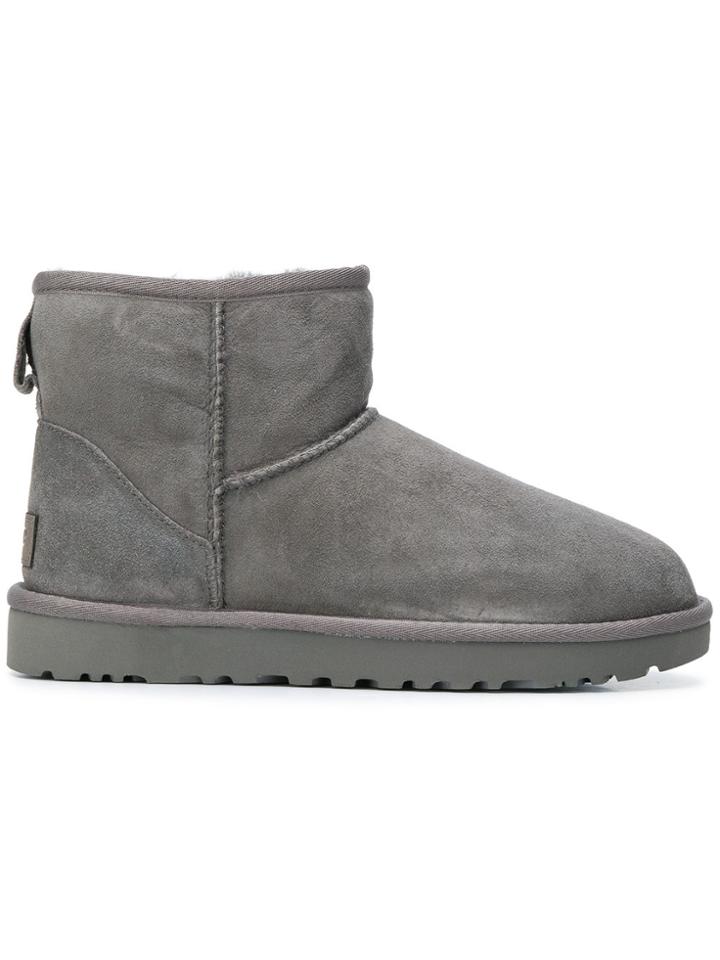Ugg Australia Classic Mini Ankle Boots - Grey