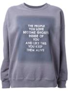 Each X Other Studded Quote Sweatshirt
