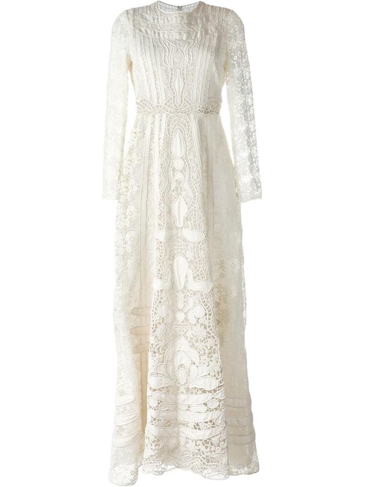 Valentino Broderie Anglaise Evening Dress