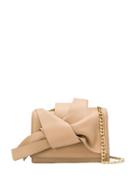 No21 Oversized Knot Crossbody Bag - Neutrals