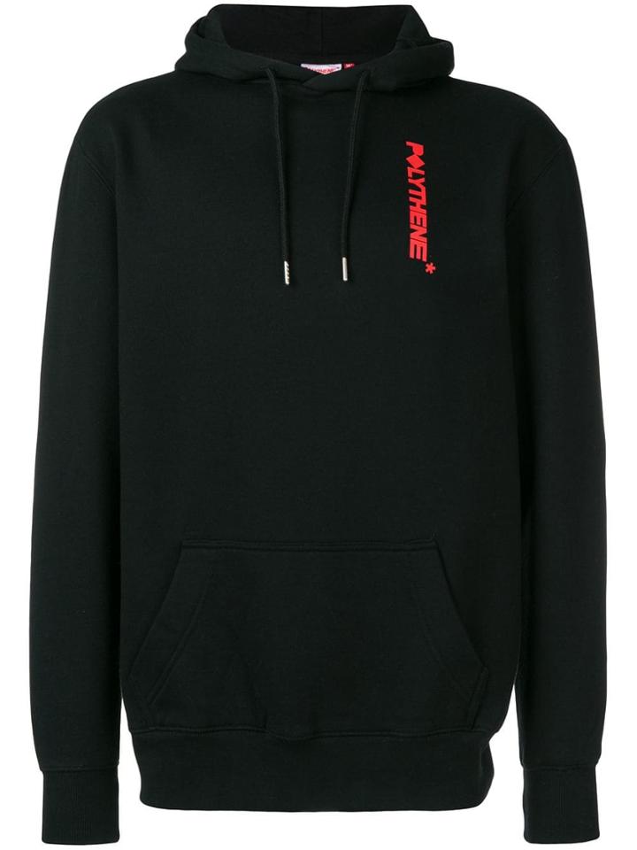 Polythene* Optics Classic Brand Hoodie - Black
