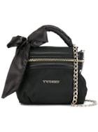 Twin-set Chain Strap Shoulder Bag, Women's, Black, Polyamide/polyester/polyurethane
