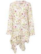 Faith Connexion Floral Shirt Dress - White
