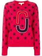 Marc Jacobs Star Print Sweatshirt - Red