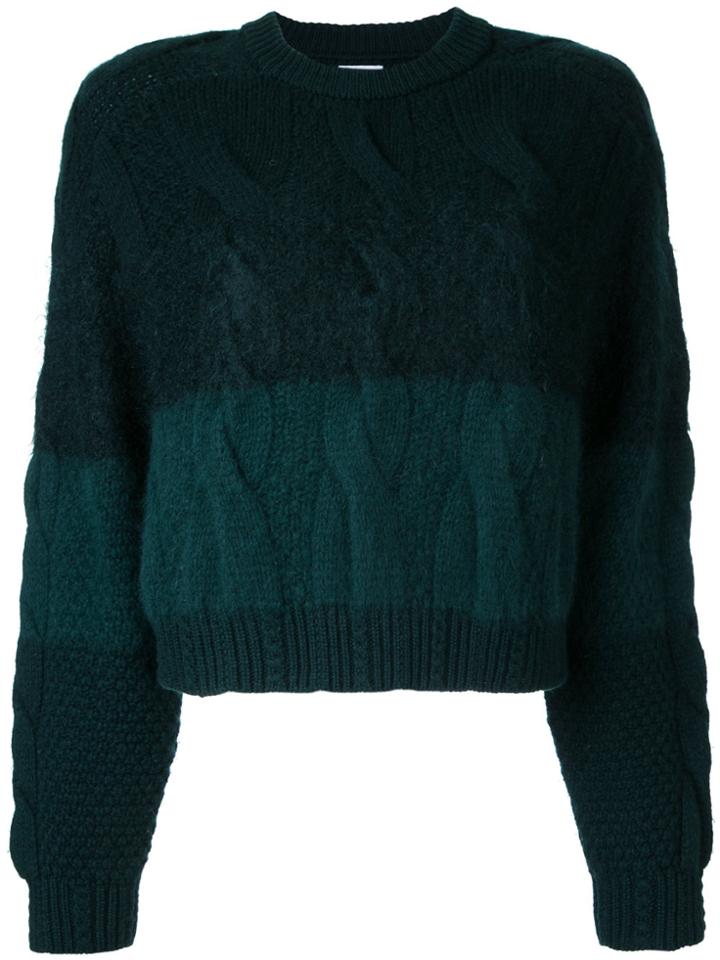 Coohem Animal Gradation Pullover - Green