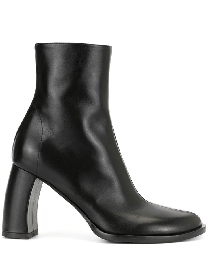 Ann Demeulemeester Shoes Vitello Fine - Black
