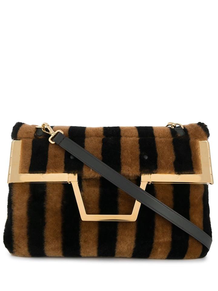 Fendi Large Flat Shopping Bag - Brown