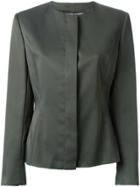 Jean Louis Scherrer Vintage Classic Crepe Jacket - Grey