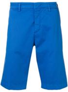 Entre Amis Classic Chino Shorts - Blue