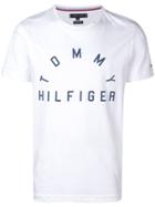 Tommy Hilfiger Brand Print T-shirt - White