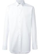 Saint Laurent Classic Formal Shirt, Men's, Size: 38, White, Cotton