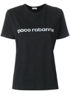 Paco Rabanne Logo Print T-shirt - Black
