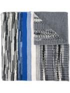 Missoni Striped Scarf, Adult Unisex, Blue, Acrylic/viscose/wool