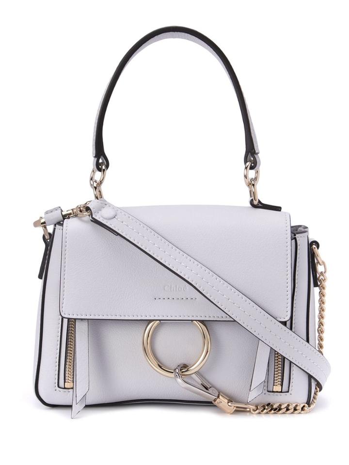 Chloé Fay Day Shoulder Bag - White