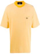 Fred Perry Embroidered Logo T-shirt - Yellow