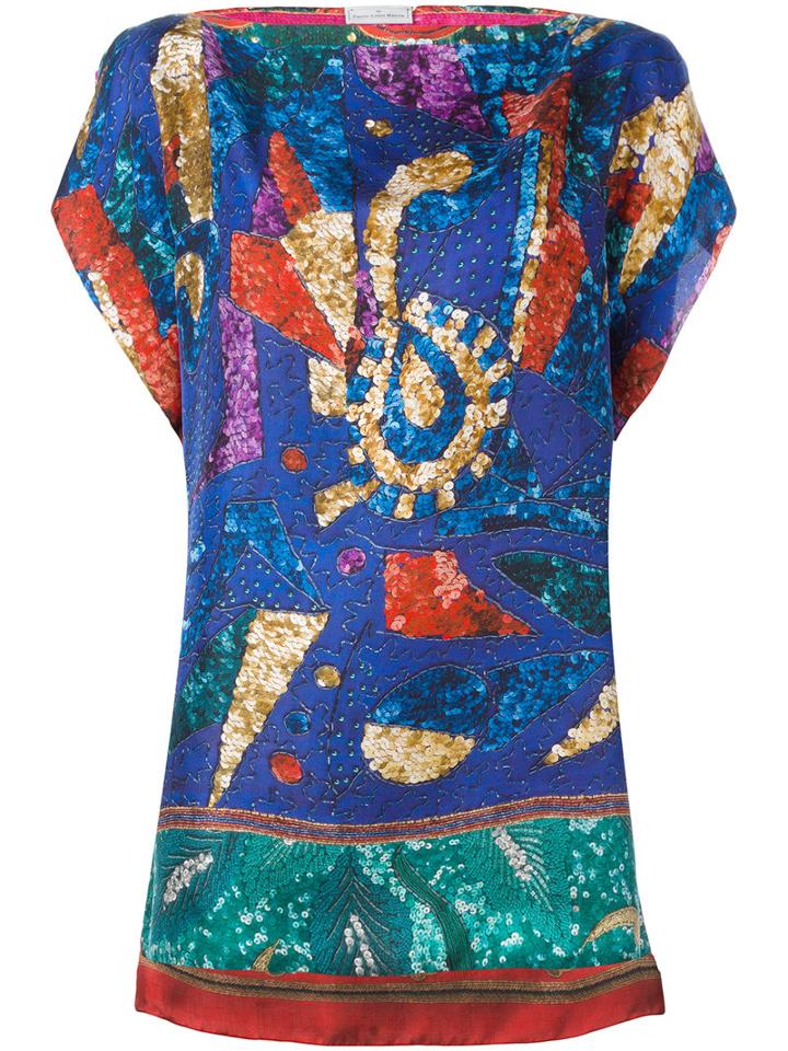 Pierre-louis Mascia Sequin Detail Blouse, Women's, Silk