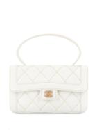 Chanel Pre-owned Wild Stitch Shoulder Bag - White