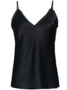 Frame V-neck Cami Top - Black