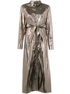 Jovonna Beverly Trench - Silver
