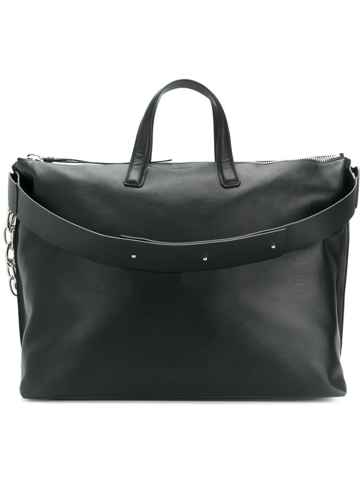 Desa 1972 Large Rectangle Tote - Black