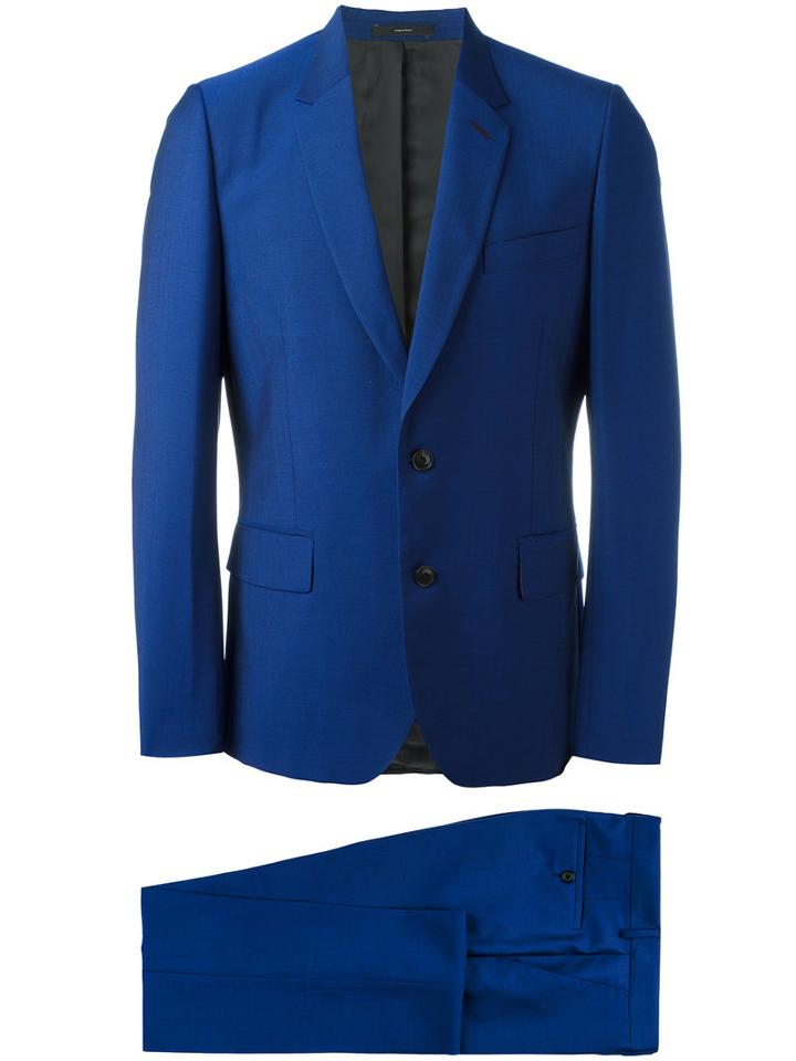 Paul Smith Two Piece Suit, Men's, Size: 42, Blue, Mohair/wool/viscose