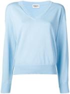 Essentiel Antwerp Cut Out Details Jumper - Blue