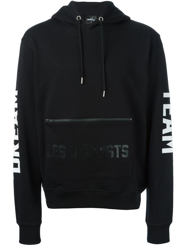Les (art)ists 'dream Team' Hoodie, Men's, Size: Large, Black, Cotton
