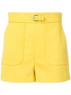 Nk Lace Up Shorts - Yellow & Orange