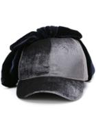 Federica Moretti 'velvet Bow' Baseball Cap