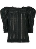 Chloé Embroidered Top - Black