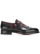 Santoni Kiltie Detail Loafers