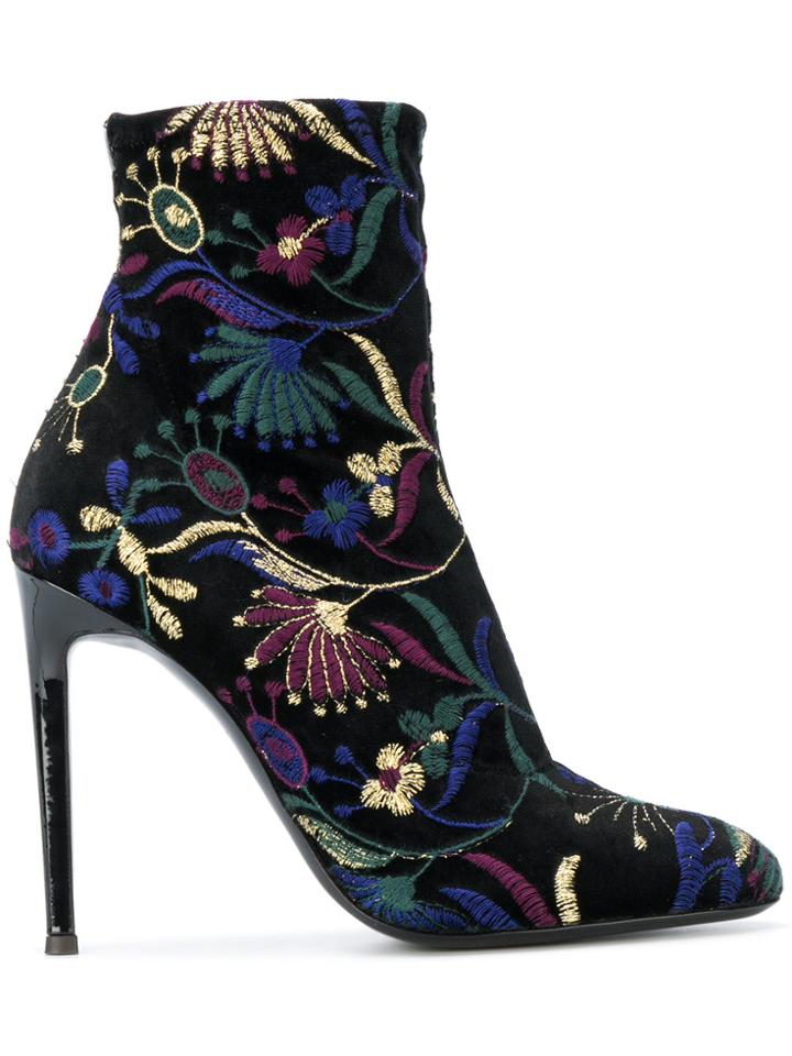 Giuseppe Zanotti Design Celeste Shanghai Booties - Black