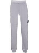 Stone Island Garment Dyed Cotton Sweat Pants - Pink & Purple