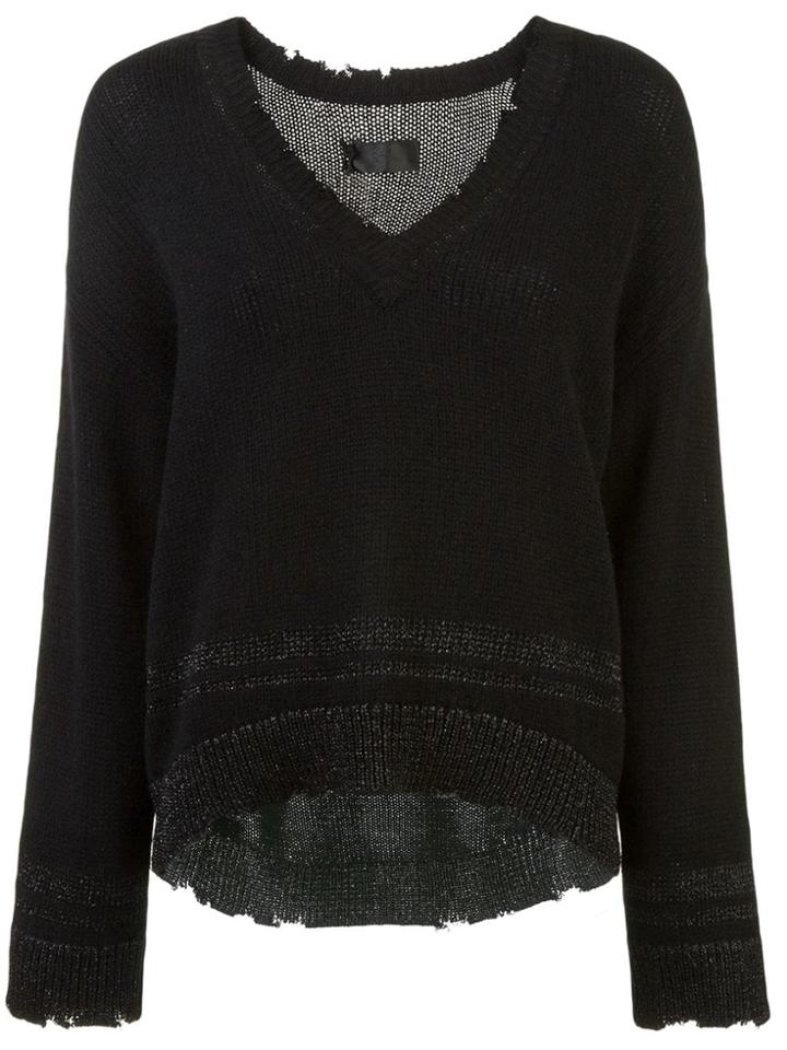 Rta V-neck Jumper - Black