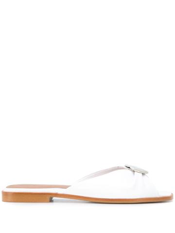Flattered Michaela Sandals - White