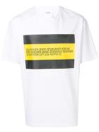 Calvin Klein Jeans Est. 1978 Colourblock Logo T-shirt - White