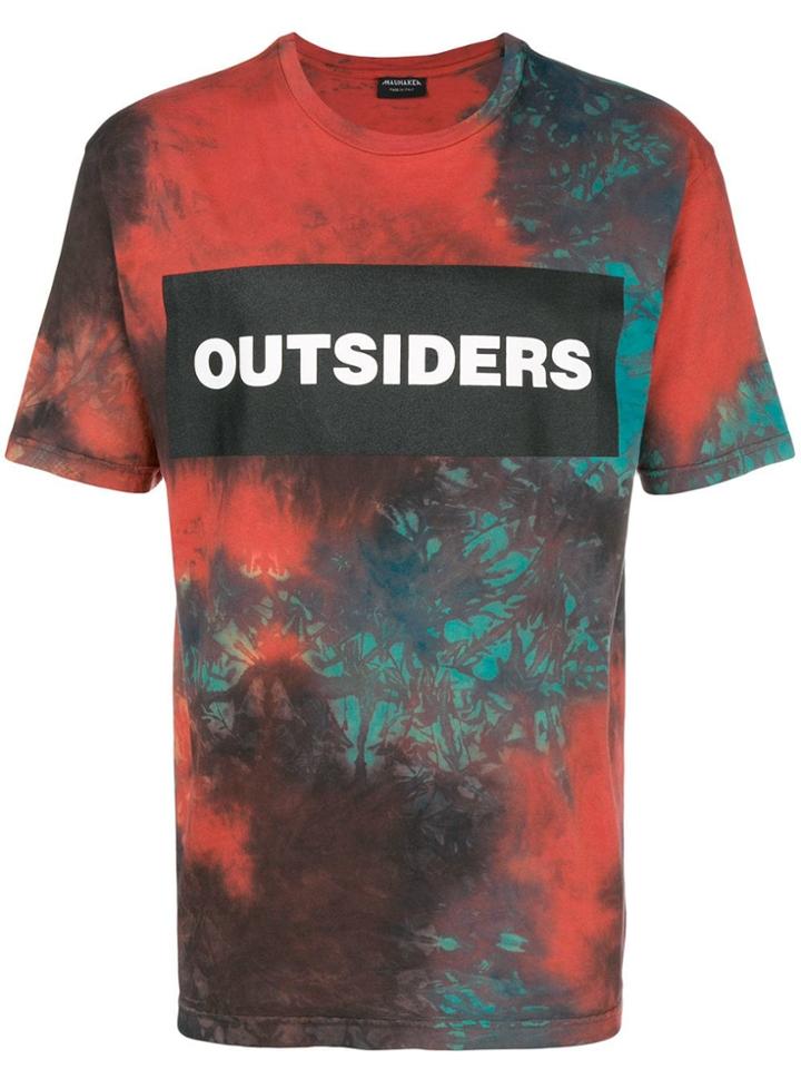 Mauna Kea Printed T-shirt - Red