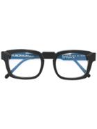 Kuboraum Square Frame Glasses - Black