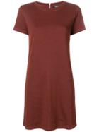 A.p.c. T-shirt Mini Dress - Red