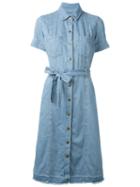 Current/elliott Denim Robe Dress, Women's, Size: 2, Blue, Cotton