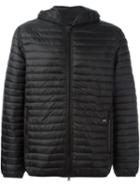 Daniele Alessandrini Zip Up Padded Jacket, Men's, Size: 52, Black, Polyester
