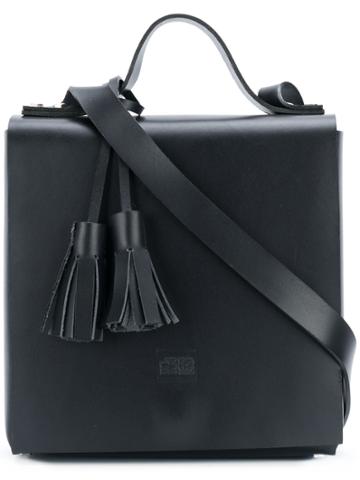 Less Bore Mecano No2 Tassel Crossbody Bag - Black