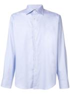 Canali Pointed Collar Shirt - Blue