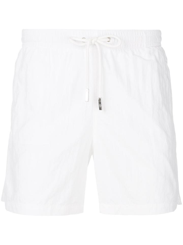 Eleventy Drawstring Swim Shorts - White