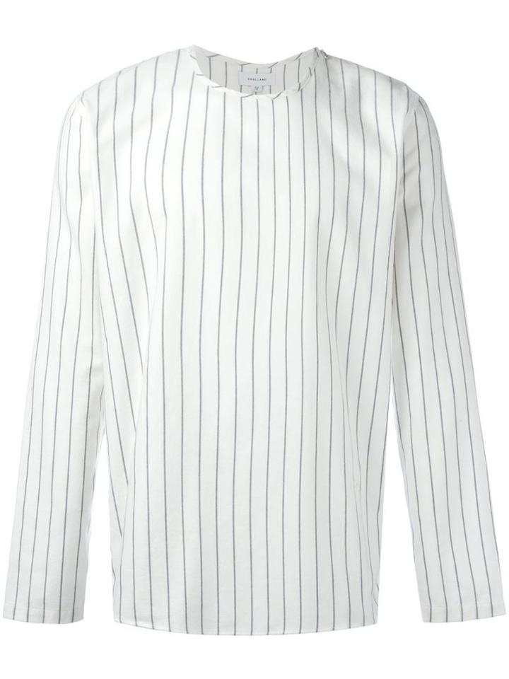 Soulland 'vrolok' Collarless Shirt, Men's, Size: Large, Cotton