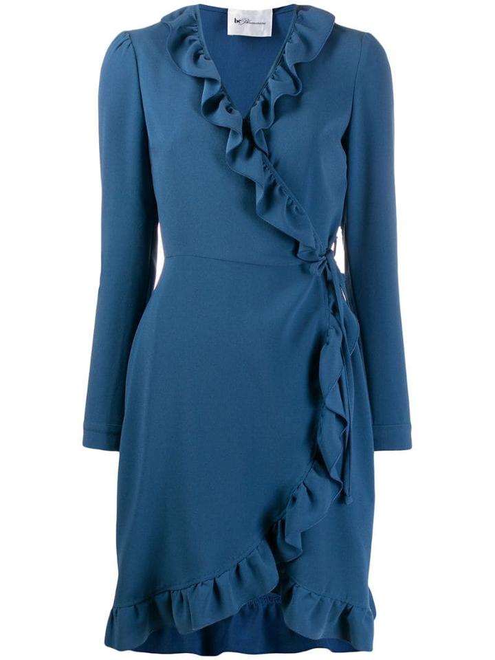 Be Blumarine Wrap Day Dress - Blue