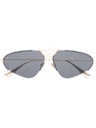 Dior Eyewear Aviator Metal Sunglasses - Black