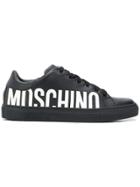 Moschino Logo Sneakers - Black