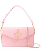 Jw Anderson Logo Purse Bag - Pink & Purple